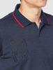 Golf Wear One Point Short Sleeve Shirt Sweat Absorbent Quick Drying Movetech Easy To Move E2MA1521 Deep Navy 2XL [Mizuno] Men's