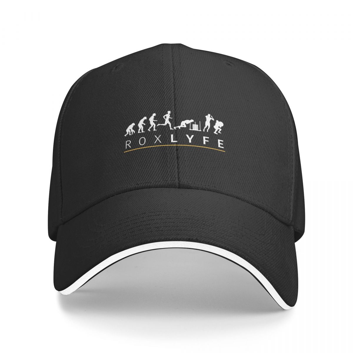 

HYROX - ROX LYFE (evolution white) - Rox Lyfe - For HYROX Fans and Athletes Baseball Cap Bobble Hat Women s Cap Unisex s