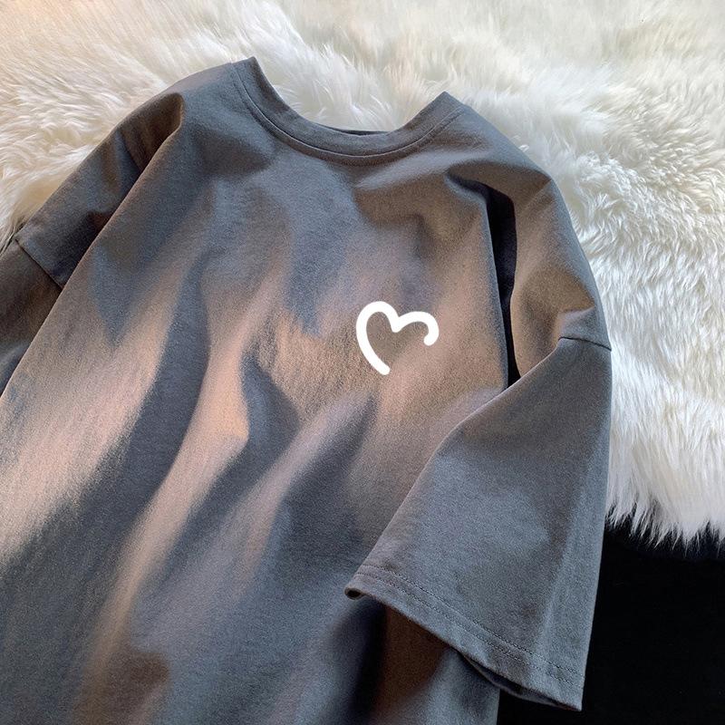 

Heavy Duty Pure Cotton T-shirt Men s Summer New Style Hong Kong Style Trend Plus Size Round Neck Casual Versatile Top Short Sleeved Base Shirt 3XL