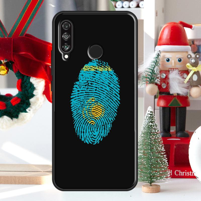 Kazakhstan Flag For Huawei Nova 5T 9 10 SE 7i 8i 11i 12i Y73 Y72 Y61 Y91 Y60 Y70 Y90 P20 P40 P30 Lite Case