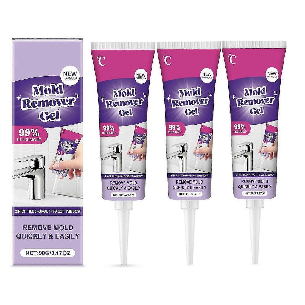 3x Vexclean Gel na odstraňování plísní, Silný čisticí gel Vexclean
