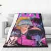 Kpop Anime Fleece Blanket Ultra Soft Plush Throw For Bed Sofa Travel Lightweight Comfortable Design