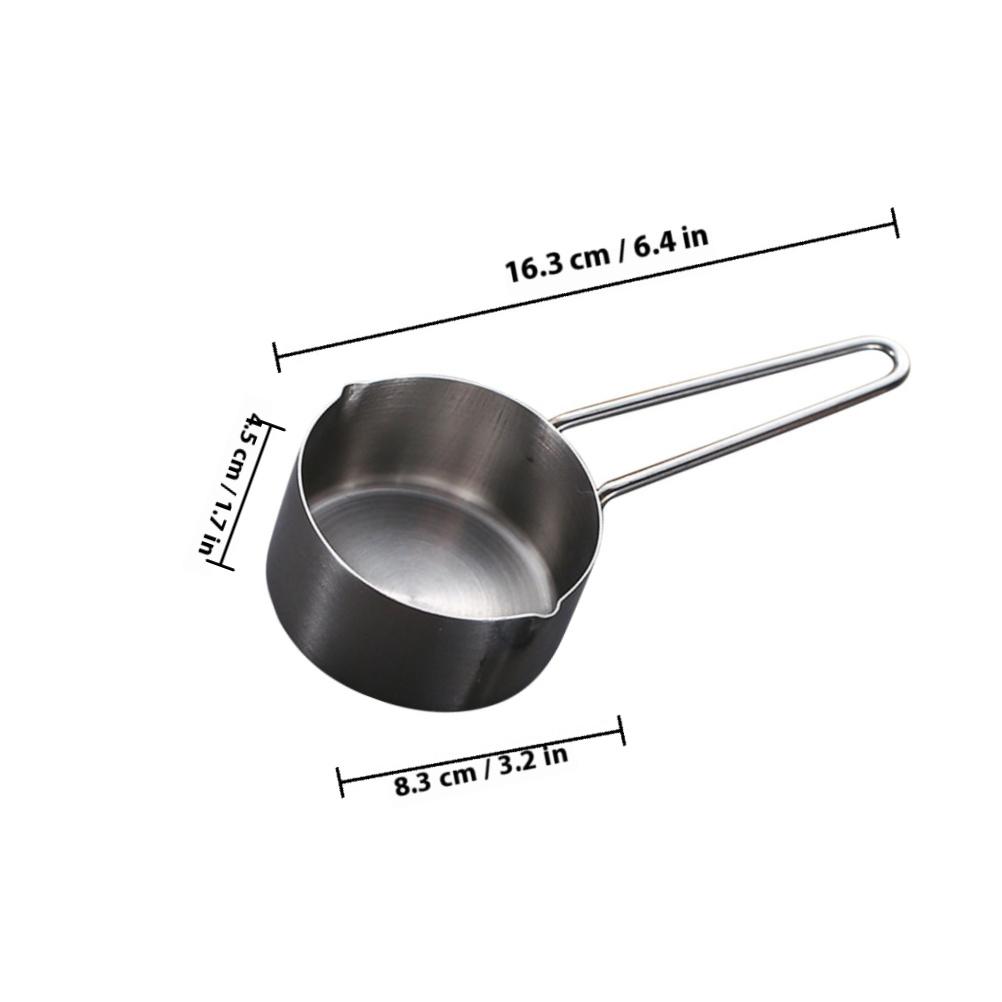 Measuring Stainless Steel Smooth Finish Long-Lasting Kitchen Coffee Scoop For Baking Spices Seasonings Milk
