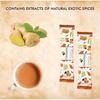 Octavius | NO ADDED SUGAR Ginger Premix Tea - 50 Pouches | Adrak Chai | Readymade Tea Mix | Low Sugar | Instant Tea | Tea Premix | 1 Minute Tea