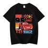Cars Lightning McQueen Print Fashion Clothing Anime Casual TShirt Women Unisex Cotton Plus Size Loose Short Sleeve TShirt