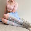 Duffle Duffle Socks With Breathable Nylon For Women Summer Fashion