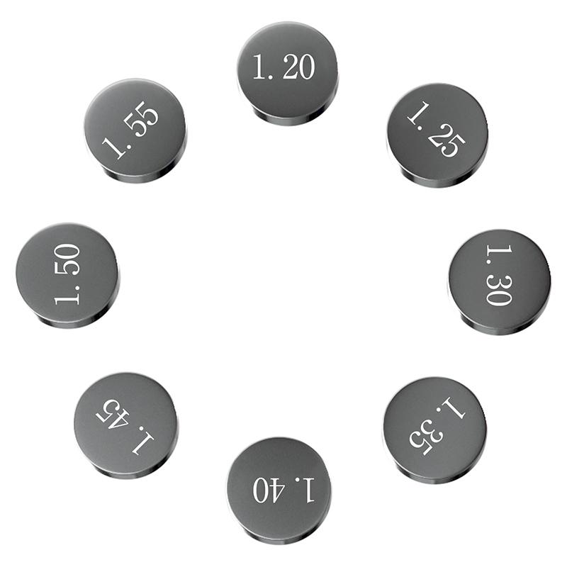 208 buc Piese Motocicletă Kit Reglabil de Shim-uri pentru Supape 9.48mm pentru HONDA SUZUKI YAMAHA KAWASAKI Shim-uri Supape 9.48 mm 1.20mm ~ 4.00mm