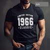 Limited Edition 1966 College Classic Retro 60th Birthday Party Allmatch Shirts For Unisex Wounisex Cute Casual Vintage Tshirts