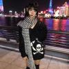 Gothic Skulls Sweater Grunge Dark Aesthetics Knitted Jumper V-neck Harajuku Loose Mohair Pullover Emo Alt Knitwear Y2k