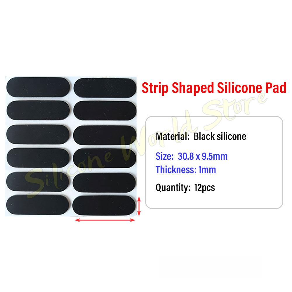 SW Self Adhesive Silicone Anti Collision Pad Anti Slip Sponge Mat Door Stopper Damper Buffer Soundproofing Furniture Pad Cushion