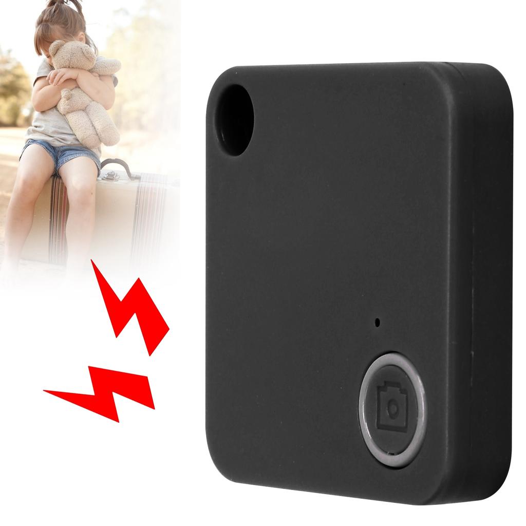   Tracking Device AntiLost Key Finder Item Locator AntiTheft Alarm for Children Pets Wallet(Black )