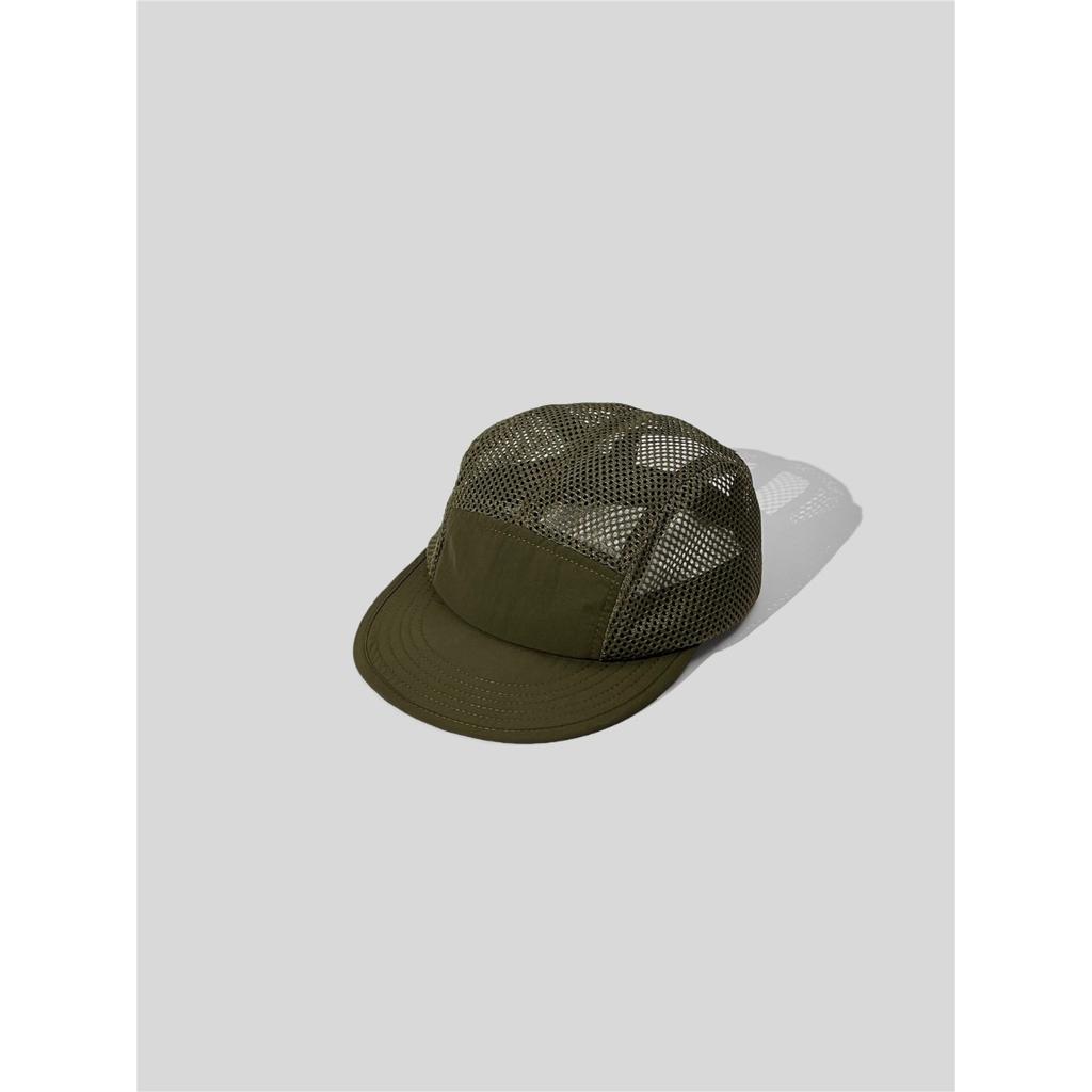 Summer Breathable Mesh Baseball Cap Japanese Peaked Cap Tooling Five-piece Cap