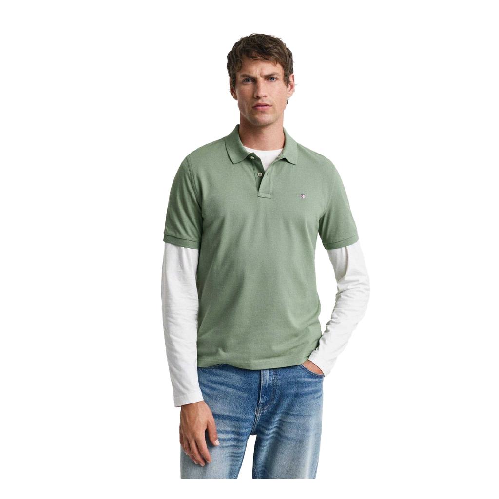 Gant Mens Shield Pique Regular Polo Shirt