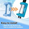 2pcs Easy Installation Faucet Hose Clip for Delta RP60911 Kitchen Faucet Repair Part