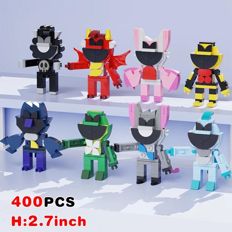 New Nightmare Critter Yarnabi Building Blocks Toy Horror Game Poppi Smile Critter Construction Toy Birthday Christmas Gift