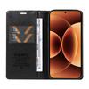 For Xiaomi 17 Pro Max Wallet Case YIKATU YK-006 Magnetic Closure Leather Phone Cover Litchi Texture