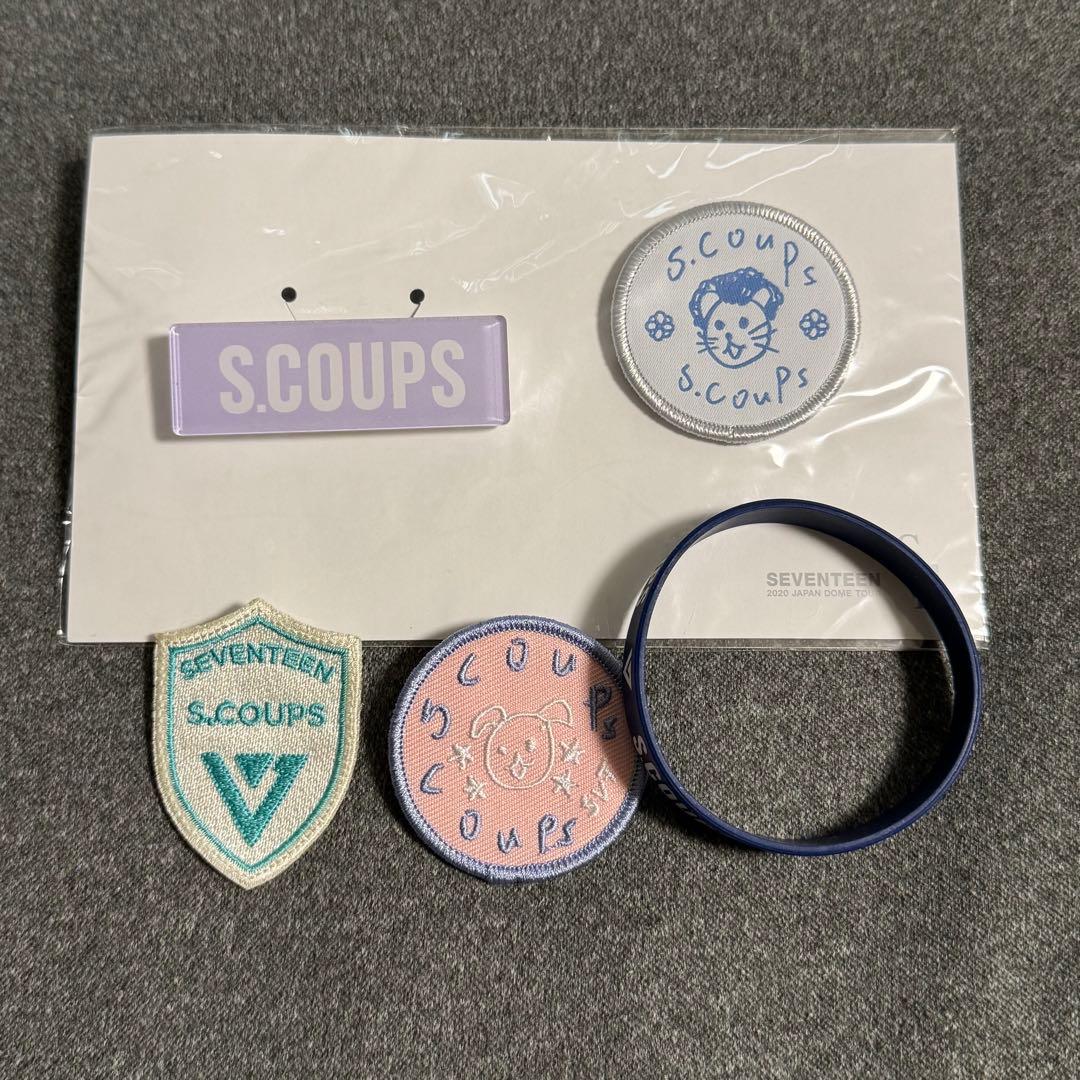 

[USED] SEVENTEEN S.Coups Patch Badge Live Goods