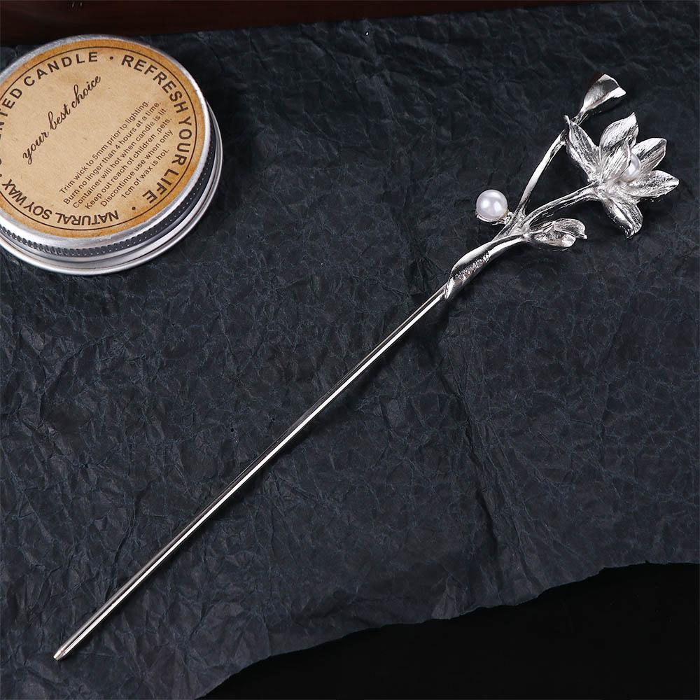 Design Tool Lotus Metal Hairpin Ancient Style Hairpin Chinese Style Headwear Hanfu Hair Sticks