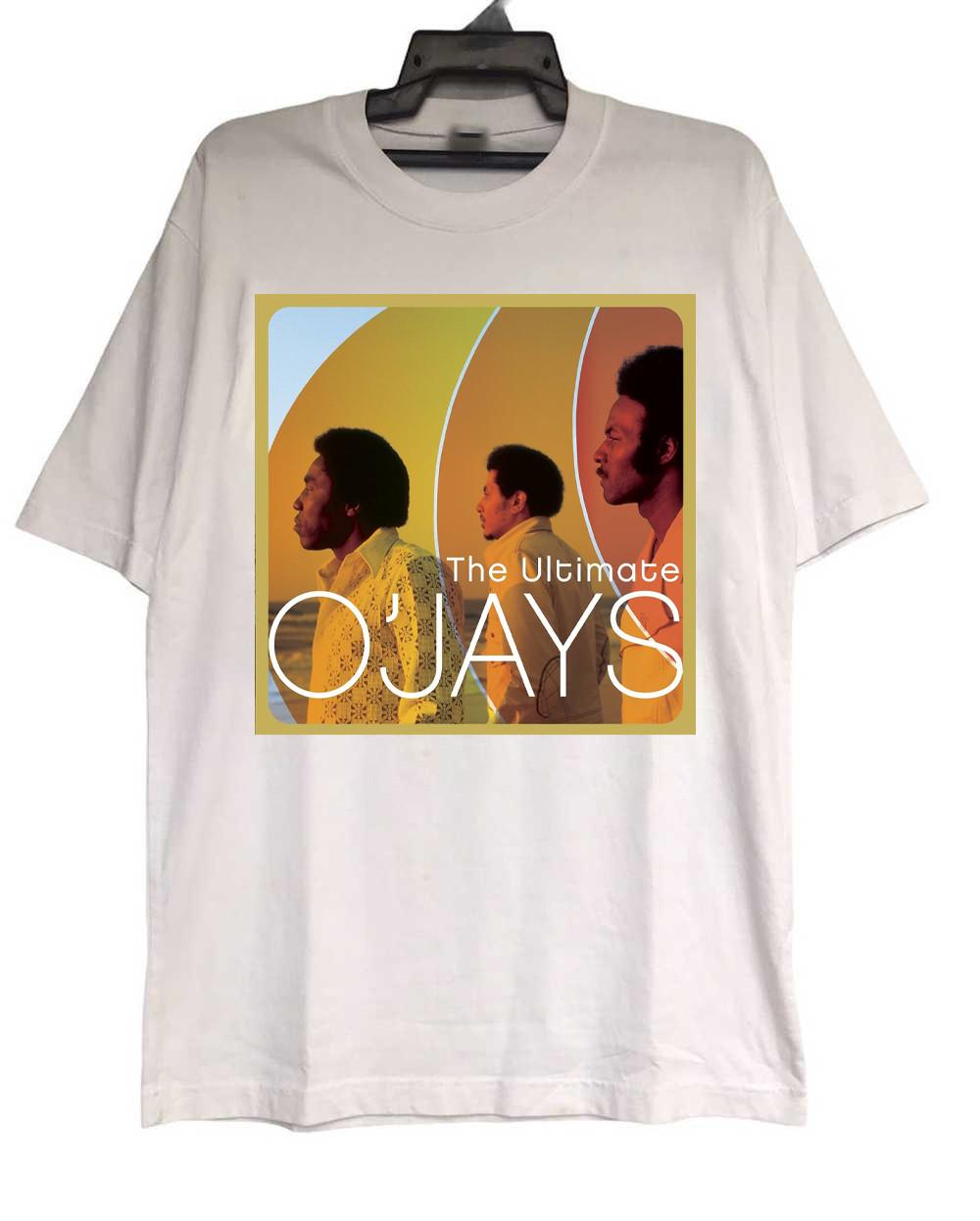 The O Jays - The Ultimate White Cotton Shirt All size S-5XL L783 XXXXL