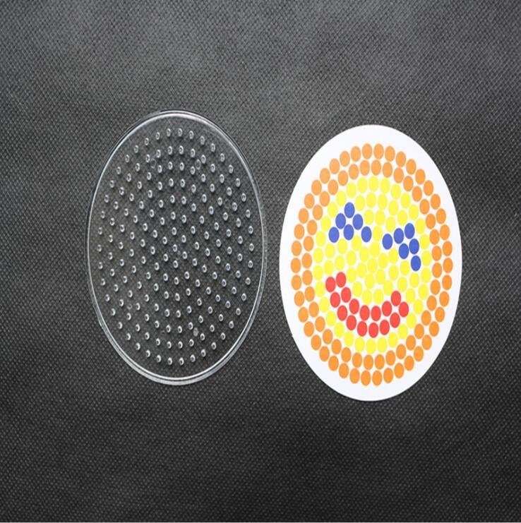 Non-Toxic Yant Jouet 5Mm Mini Pegboard Animal Dog Duck Transparent Template Board Diy Figure Material Board Hama Perler Beads For Children