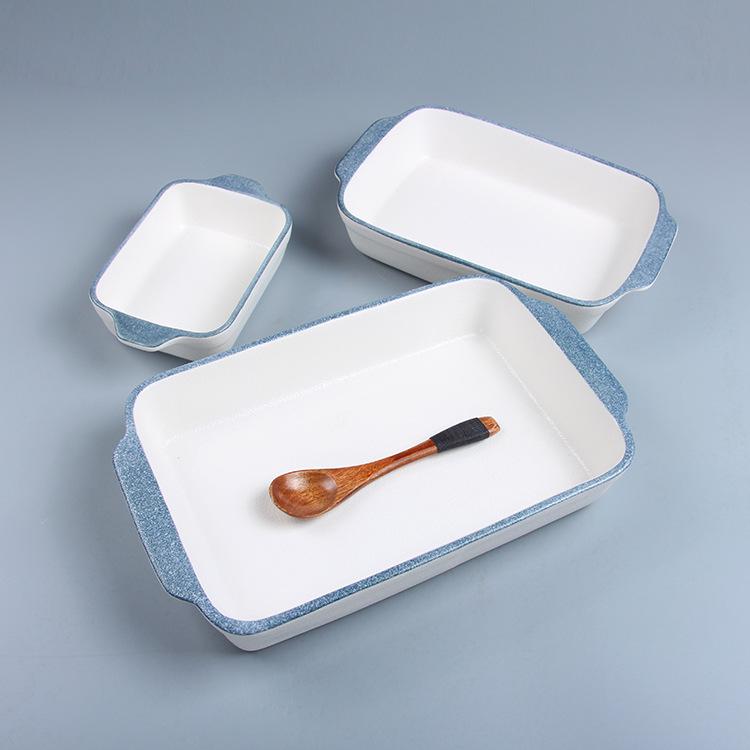 Aisijia Double-Handle Ceramic Gratin Pan