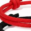 Pack of 2 Adjustable Christian Crosses Bracelets Handmade Wristband Religious Gift for Couples Baptism Birthday