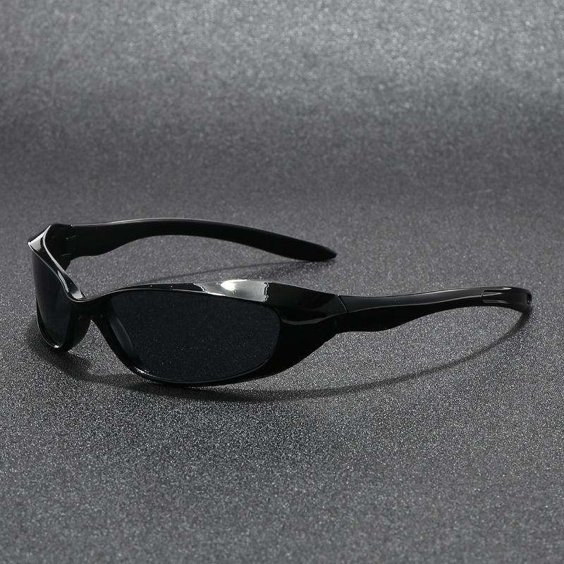 Ochelari de soare noi Y2K pentru bărbați și femei Ochelari sport pentru ciclism Ochelari trendy pentru fotografie de stradă femei Ochelari de soare la modă bărbați