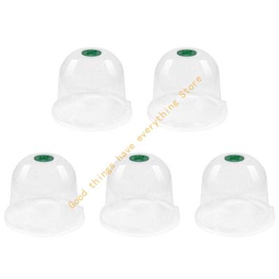 Heavy Duty Clear Plant Protective Dome Covers For Plant Health Development 5PCS 55KF