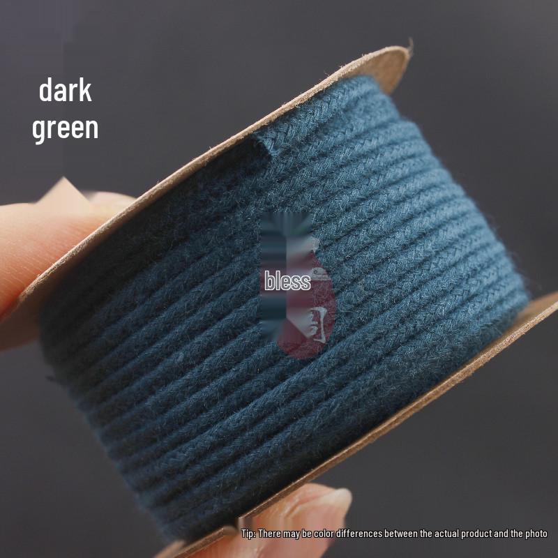 2022 Popular Hand-woven Pure Cotton Colored Core Pendant Rope