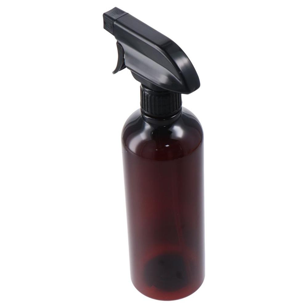 1/2Pcs Amber Refillable Empty Bottle 500ml Trigger Sprayer Mist Stream Home Garden Plant Kitchen