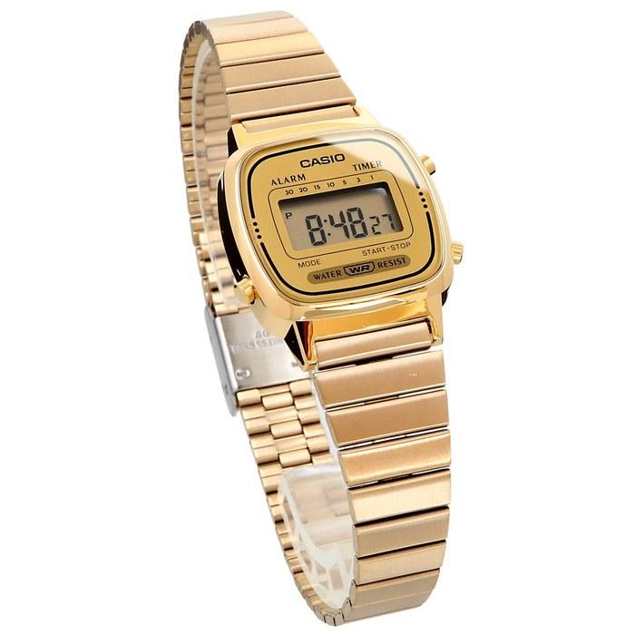 Casio LA670WGA-9 Women's Digital Watch - Gold