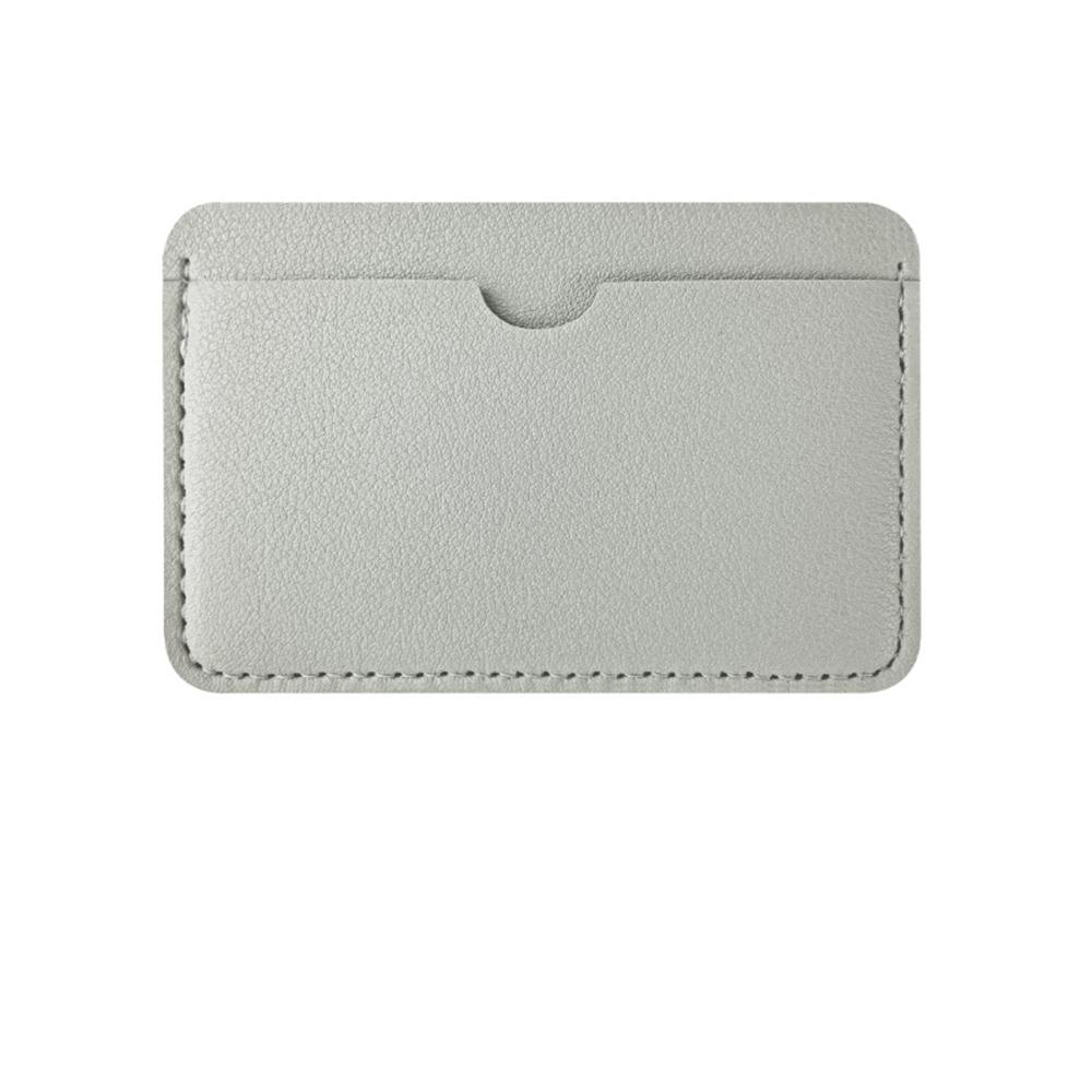 Credit Card Case Portable Bank Card Holder Pu Leather Card Holder Compact Id Badge Protector For Backpacks Bank Cards Credit