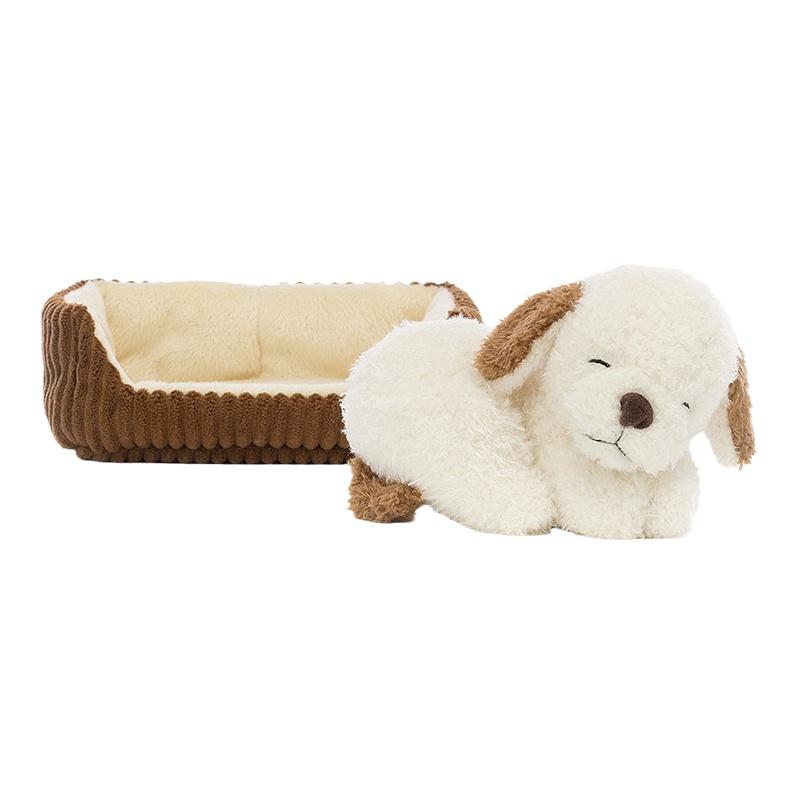 

JELLYCAT dog series animal snooze dog cute plush doll 10cm high Box Not Included