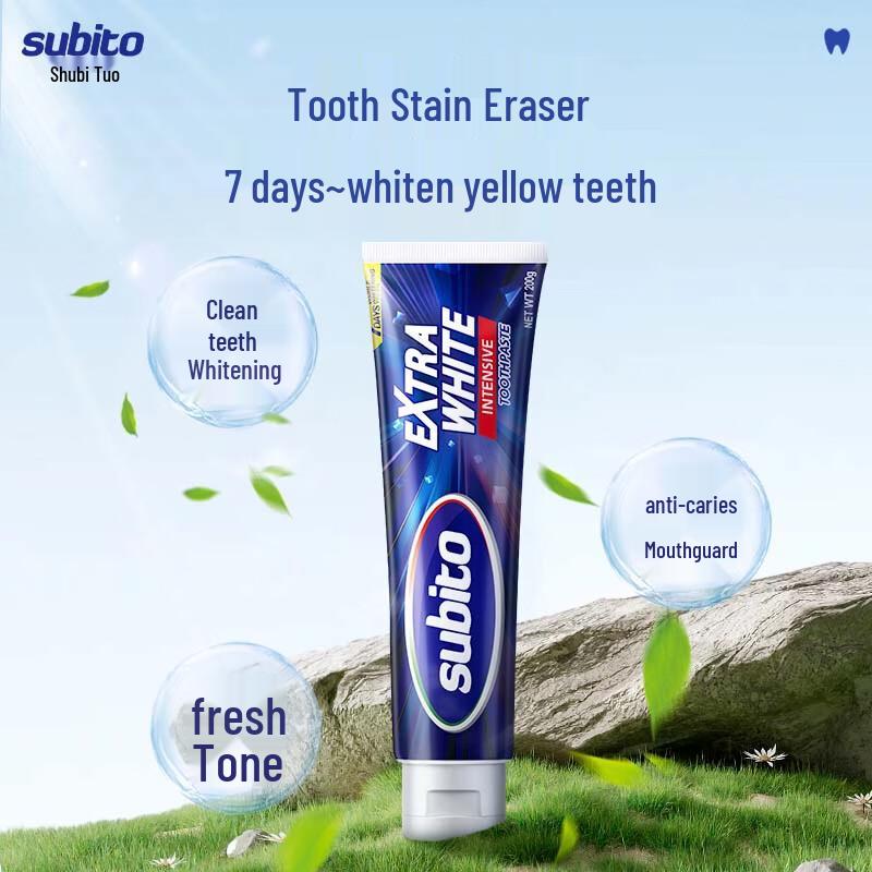 Shubitu Anti-Yellowing Whitening Toothpaste