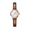 Small Student Watch Niche Round Small Disc Belt Women'S Watch Fashionable Waterproof Quartz Watch