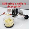 Multi-functional Garlic Presser Manual Pressed Vegetable Slicer Onion Chopper  Ingredients Mixer