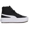 Puma Womens Kaia Mid 'Fur - Black' (women's sizes) Black / White Skateboard Shoes 385341 01