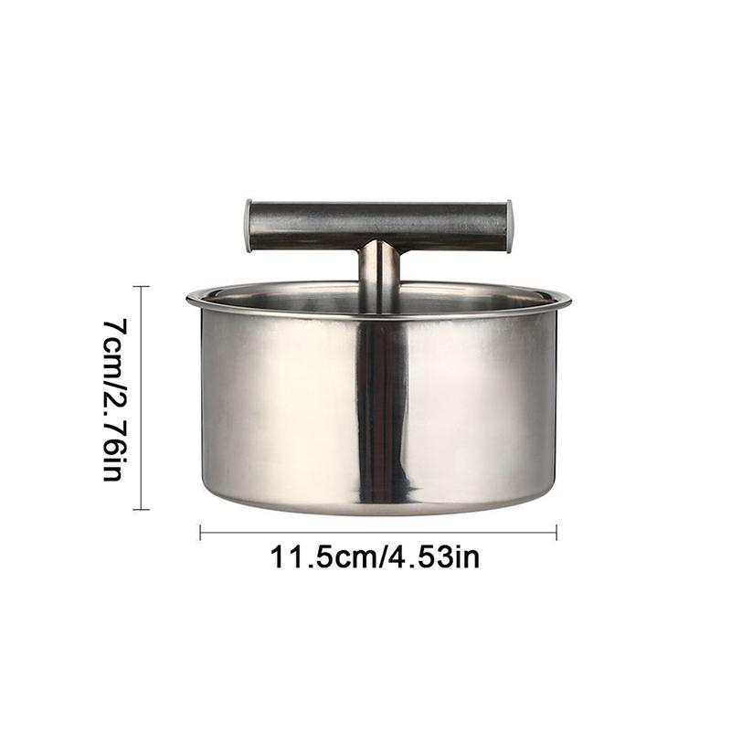 6/12 Hole Manual Meatball Machine Multifunctional Stainless Steel Meat Maker Home Kitchen Meatball Mold Meatball Making Set 6 Holes