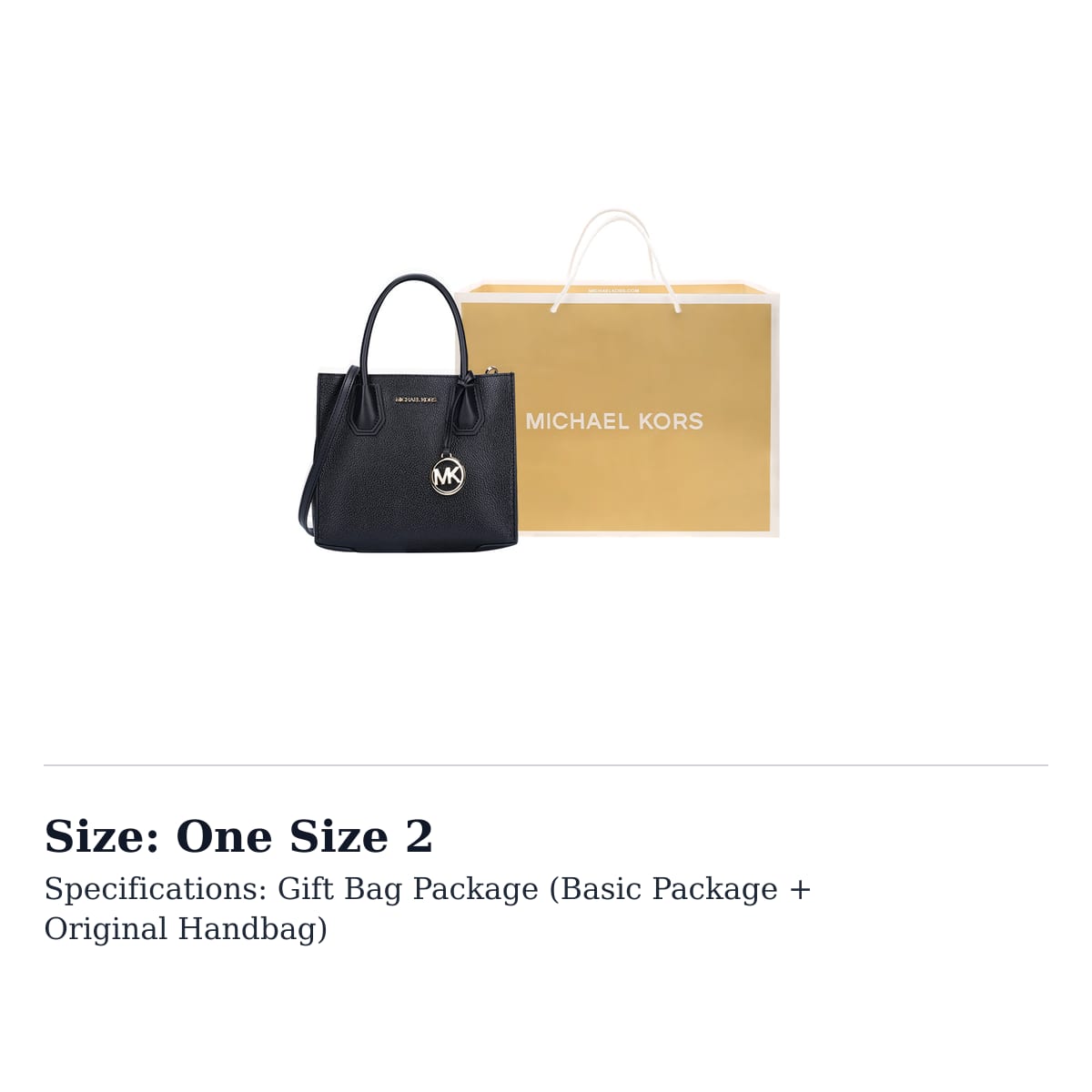 MICHAEL KORS Mercer Litchi Grain Cow