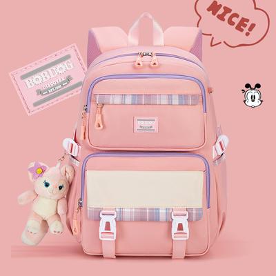Elementary School Bag, Girls' Children's Ultra-light Burden Reduction, Spine Care, Junior High School Students