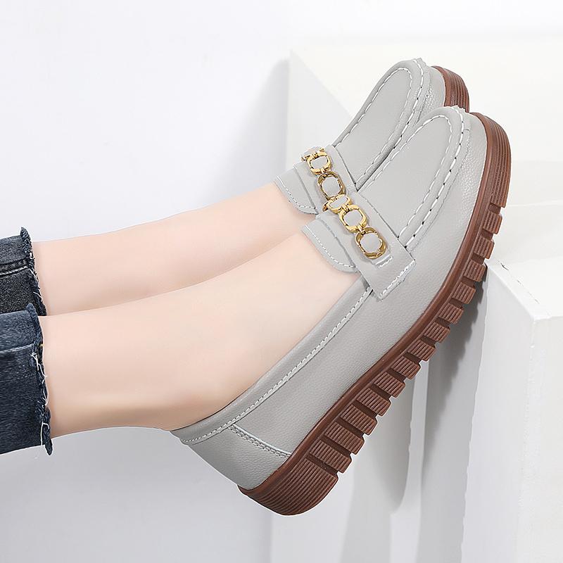 Fashion Round Toe Women Casual Shoes Luxury Brand Female Slip On Loafers Ladies Flat Shoes Designer Shoes Women Sneakers Chaussure Femme