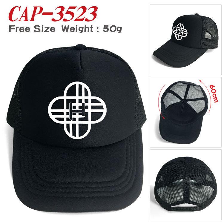 Kids Boys Girls Cartoon Anime Demon Hunters Derpy Printed Casual Hats Peaked Baseball Caps
