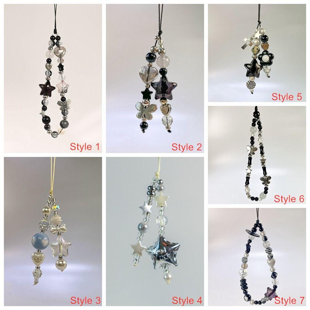 Butterfly Y2K Phone Strap Gothic Style Cell Phone Chain Fashion Mobile Phone Lanyard  Jewelry Gift