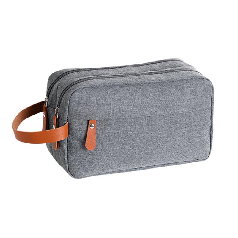 

Man High Quality Make Up Bag New Hanging Travel Storage Cases Women Toiletries Organizer Waterproof Female Wash Makeup Handbags серый