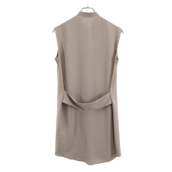 ALLSAINTS No sleeve Shirt dress UK4(US0) Beige Women Used