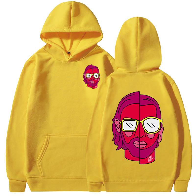 Le Monde Chico Double Sided Graphic Print Hoodies Album PNL French Rap Hip Hop Sweatshirts Unisex Fashion Pullover Streetwear