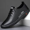 2025 new casual men's shoes breathable trend Doudou shoes lazy Doudou shoes soft sole white shoes 2025 direct sales