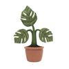 JELLYCAT Fun Plant Series Monstera Creative Doll Plush Doll 43cm Tall