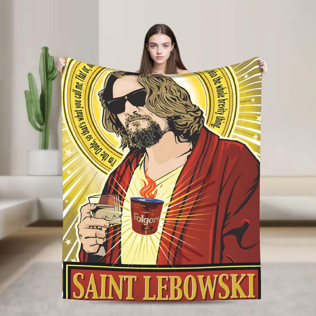 The Big Lebowski  Blanket  Soft Comfortable Plush Throw Blanket For Bedroom Travel Office Flannel Bedspread Bed Cover