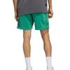 Adidas Originals Clover Solid Color Elastic Waist Straight Leg Casual Shorts Men Bottoms Green HS3030